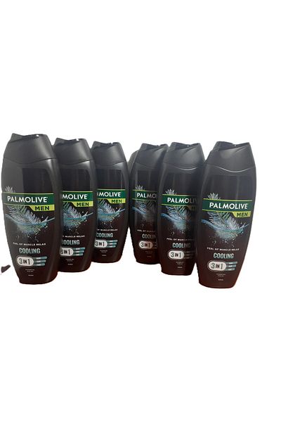 Palmolive PALMOLIVE Men Cooling 3 in 1 Dush Gel - 500ml x 6 Pieces