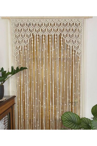 cessehome Macrame Curtain