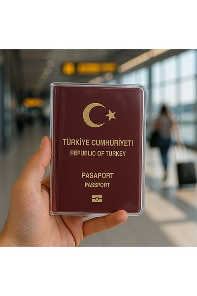 Gempo Διαφανές κάλυμμα διαβατηρίου Αδιάβροχο προστατευτικό μανίκι PVC συμβατό με όλα τα διαβατήρια χώρας