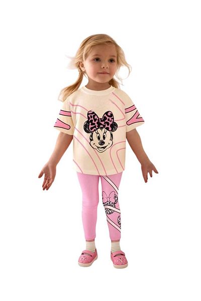 Tiny Girls T-Shirt and Leggings Bottom Top Set