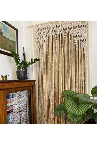 cessehome Macrame Curtain
