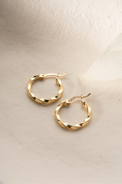 Silvano Jewelry 925 Ayar Gümüş Halka Model Küpe