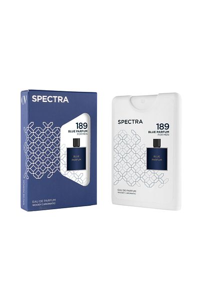 Spectra Pocket 189 Blue Parfum EDP Perfume For Men - 18ml