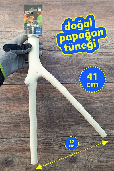 Vixpet Venty 41 cm Natural Parrot Perch |   Jako Amazon Sultan Konur Kayak Alex Monk Lori Senegal - T247