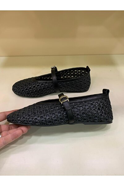 evva shoes Günlük Çok Rahat Hasır Babet