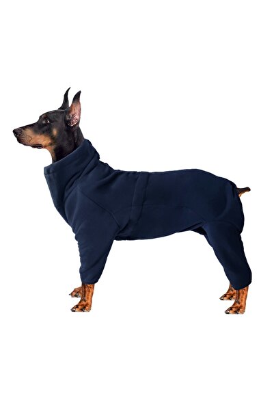 Choice معطف شتوي أزرق داكن للكلاب بوزن 14-20 كجم، سترة من الصوف الناعم، ملابس...