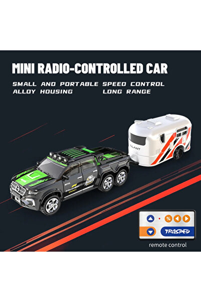 Choice سيارة C-8801A الجديدة ذات التحكم عن بعد MINI Alloy 1/64 سهلة الحمل ووق...
