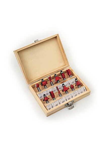 GFB 2317 Freze Bıçak Set 6 mm 12 Parça