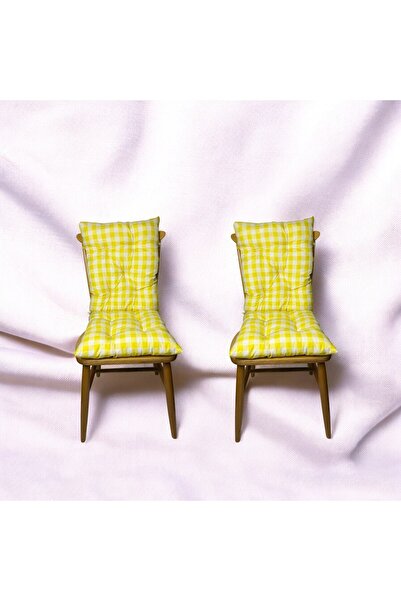 GÜLLÜCE HOME 2'li Pötikare-slikon Elyaf Dolgulu-arkalıklı-yıkanabilir-sandaly...