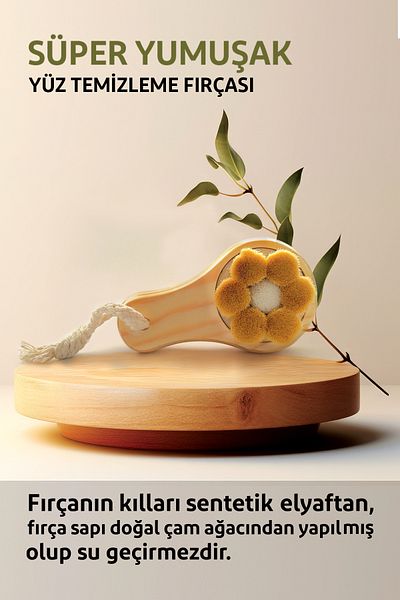 SWANFEAT Super Soft Facial Cleansing Brush (with Storage Pouch Gift)