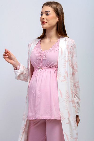 ByLohusa Effortt Maternity Maternity Set - Powder
