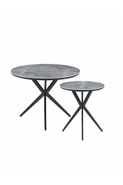 SAHABA 1 x 1 Table Set Grey 2318
