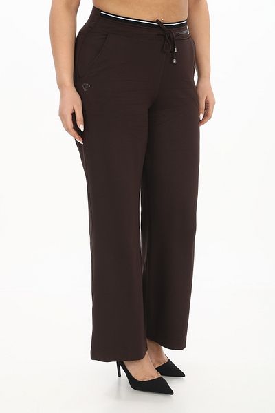EXİTLİNE Women's Waisted Elastic Stone Trousers