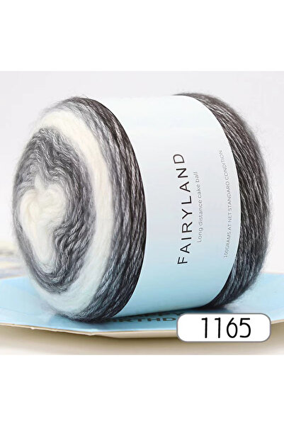 Choice 1165 قطعة واحدة 100 جرام من خيوط قوس قزح المتدرجة، مناسبة للكروشيه وال...