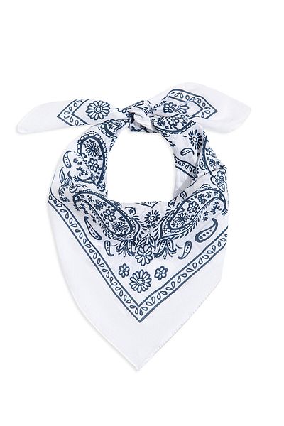 Mavi Bedrucktes weißes Bandana-Modell: 1911810 -70057