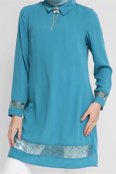 Alvina Güpür Detail Tunic 41779