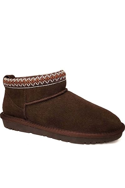 La Conte Brown Booties Womens Shoes