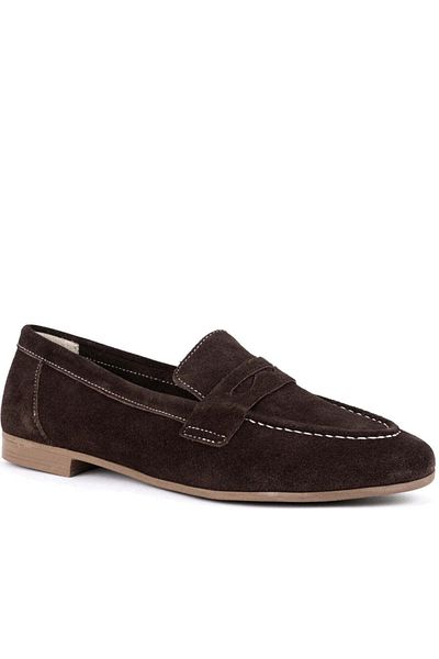 La Conte Brown Loafers Womens Shoes