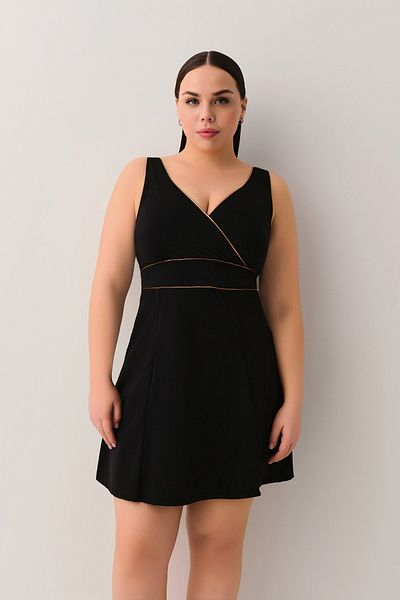 SUWEN Skirted Corseted Recovery Swimsuit