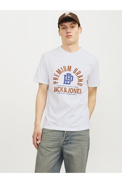 Jack & Jones Premium T-shirt Gedruckt Rundhals T-shirt