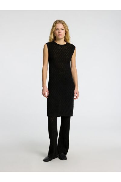 Selected Femme Midikleid Strick