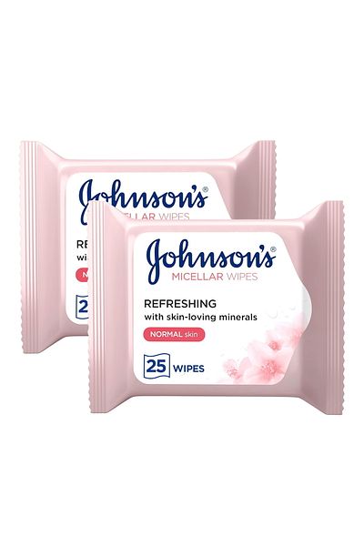 Johnson & Johnson Johnson's Micellar Cleansing Wipes For Normal Skin