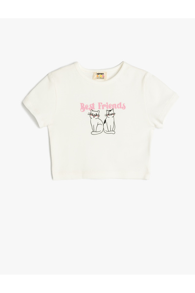 Koton Kız Çocuk T-shirt 5SKG10094AK