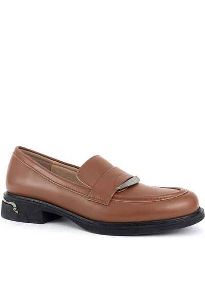 Santino Milano Brown Loafers Womens Shoes