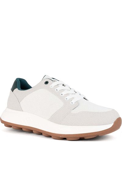 Santino Milano White Trainers Mens Shoes