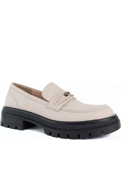Santino Milano Beige Loafers Womens Shoes