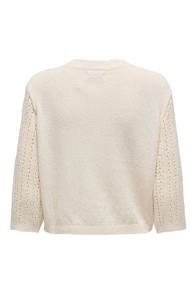 JDY Strickjacke Knit Fit Rundhals Strickjacke