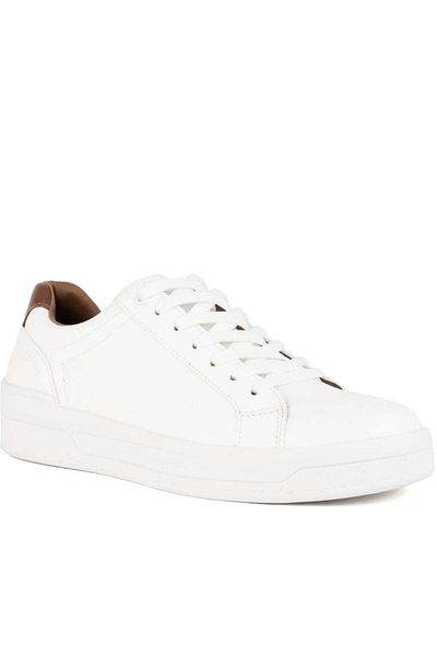 Santino Milano White Trainers Mens Shoes