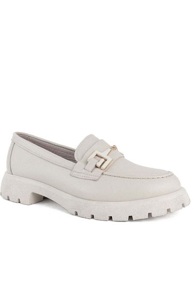 La Conte Beige Loafers Womens Shoes