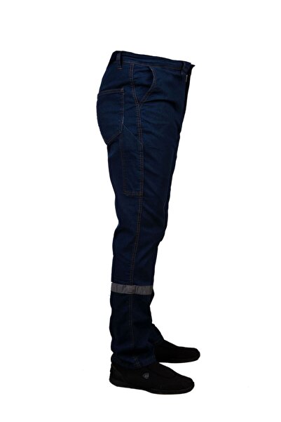 Tok İş Elbiseleri İş Pantolonu Likralı Kot