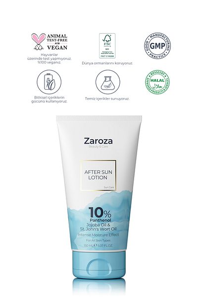 ZAROZA After Sun Body Care Lotion - after Sun Lotion 150 ml
