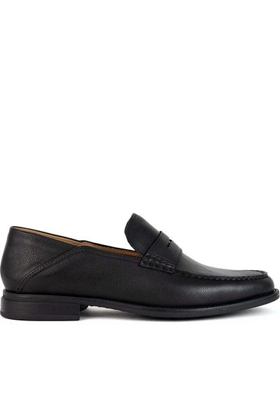 La Conte Black Loafers Mens Shoes