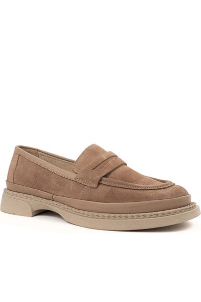 La Conte Beige Loafers Womens Shoes