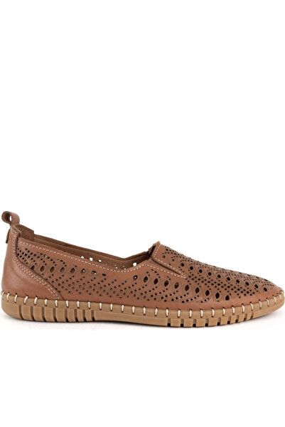 La Conte Brown Ballerinas Womens Shoes