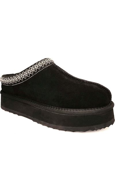 La Conte Black Booties Womens Shoes