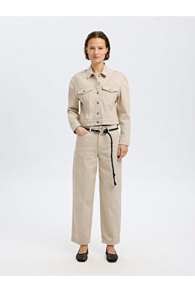 SELECTED Jeansjacke Cropped