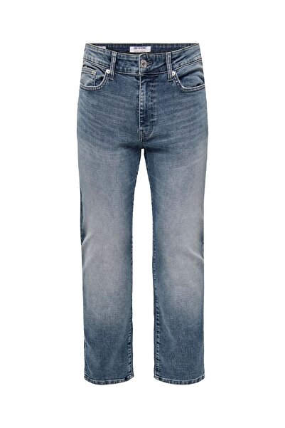Only & Sons Slim Fit Jeans ONSWEFT Mittlere Taille Normal geschnitten Jeans