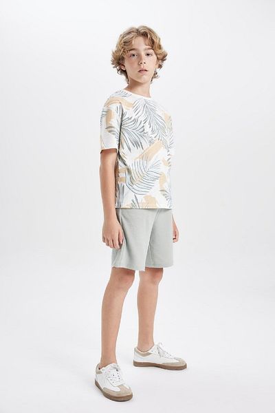 DeFacto Boy's Basic Straight Pique Shorts B5925A824Sm