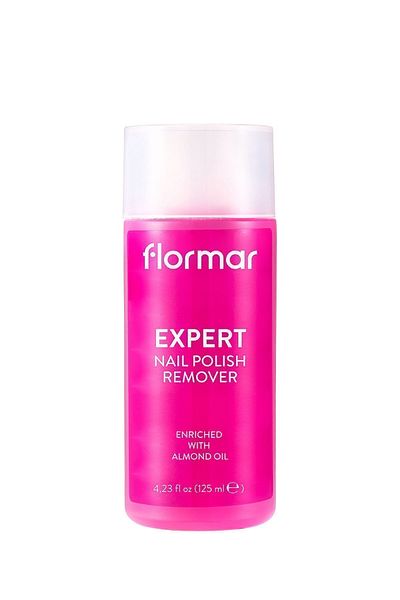 Flormar Nail Polish Remover Containing Almond Oil - Nail Polish Remover 000 - 8682536034272