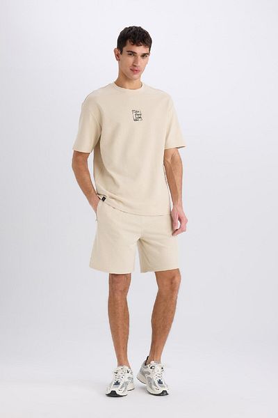 DeFacto Regular Fit Flat Leg Pocket Basic ίσιο σορτς B8792ax25sm