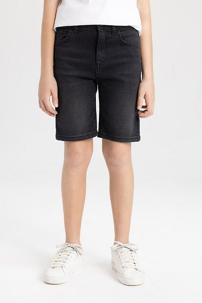 DeFacto Chlapecké kraťasy Basic Straight Jean Shorts B5741A824Sm
