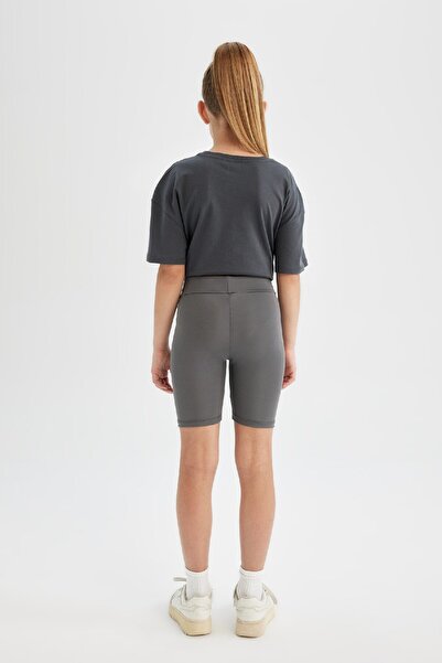 DeFacto Kız Çocuk Biker Tayt D0906A824HS