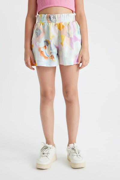 DeFacto Cotton Patterned Girl's Shorts - C9495A824SM
