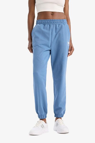 DeFacto Fit Standard Fit Pocket Λεπτομερής αθλητική μακριά λεπτή φόρμα Jogger E8280ax25sp