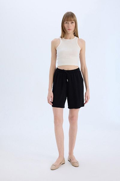 DeFacto High Waist Short Leg Belmando Shorts I6760Az25Hs