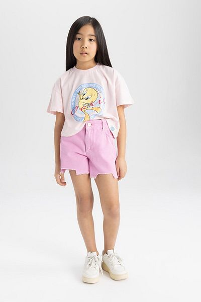 DeFacto Girl's Jean Shorts B5048A824SM